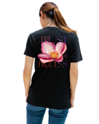 Trust The Process Aesthetic Floral Graphic T-Shirt