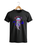 Go With The Flow Neon Jellyfish Graphic T-Shirt