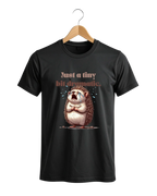 Just A Tiny Bit Dramatic Cute Hedgehog Graphic T-Shirt