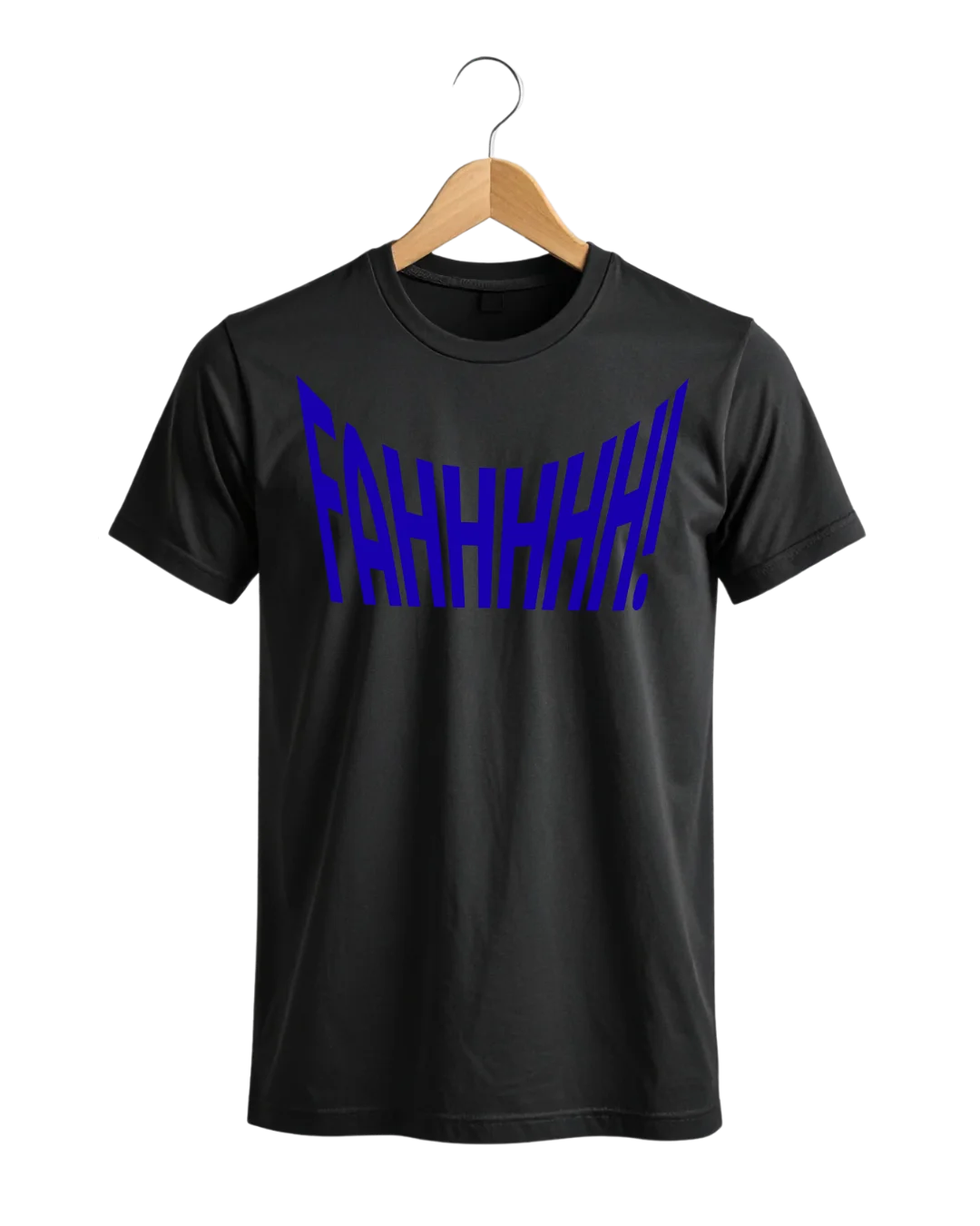 FAHHHHHH Sarcastic Typography Graphic T-Shirt
