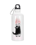 Funny Hanging Scratching Cat Aluminium Sipper Bottle | Codeblinks