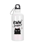 Eww People Grumpy Cat Introvert Aluminium Sipper Bottle | Codeblinks