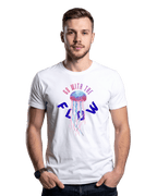 Go With The Flow Neon Jellyfish Graphic T-Shirt