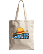 One Piece Straw Hat Pirates Anime Graphic Canvas Tote Bag | Codeblinks