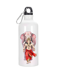 Warrior Lord Ganesha Divine Strength Aluminium Sipper Bottle | Codeblinks