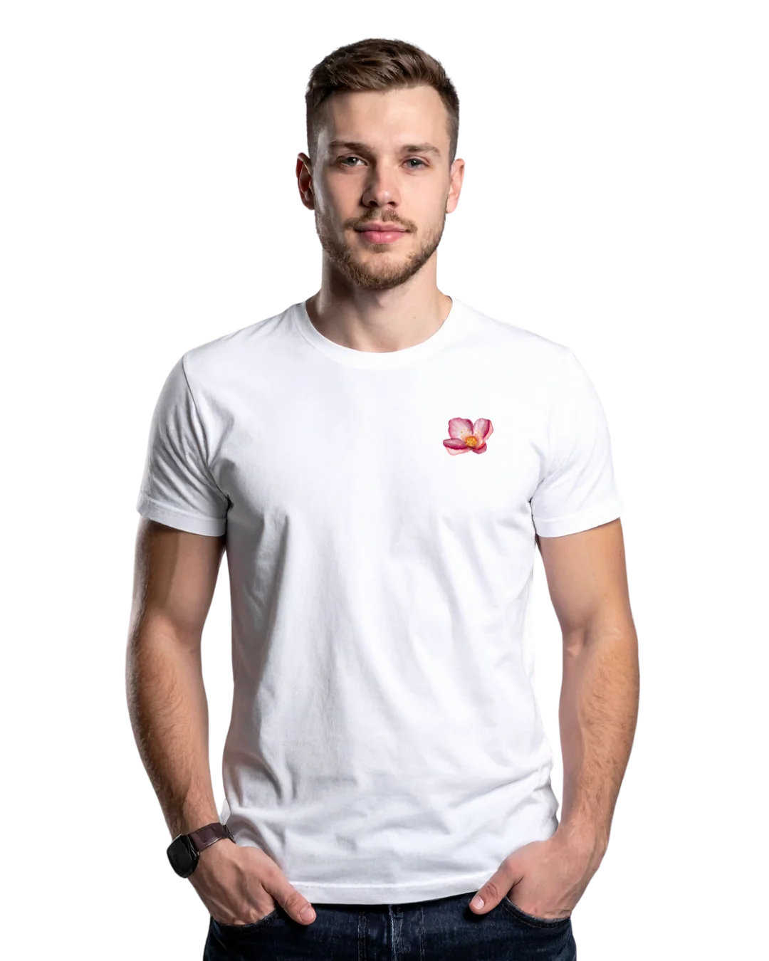 Trust The Process Aesthetic Floral Graphic T-Shirt