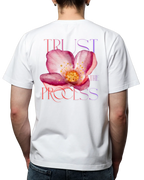 Trust The Process Aesthetic Floral Graphic T-Shirt