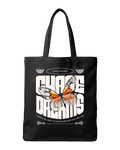 Chase Dreams Butterfly Aesthetic Graphic Canvas Tote Bag | Codeblinks