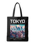Tokyo Japan City Skyline Graphic Canvas Tote Bag | Codeblinks