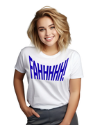 FAHHHHHH Sarcastic Typography Graphic T-Shirt