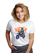 Rider Off-Road Biker Graphic T-Shirt