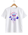 Go With The Flow Neon Jellyfish Graphic T-Shirt