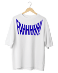 FAHHHHHH Sarcastic Typography Graphic Oversized T-Shirt