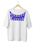 FAHHHHHH Sarcastic Typography Graphic Oversized T-Shirt