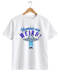 Humans Are Weird UFO Graphic T-Shirt