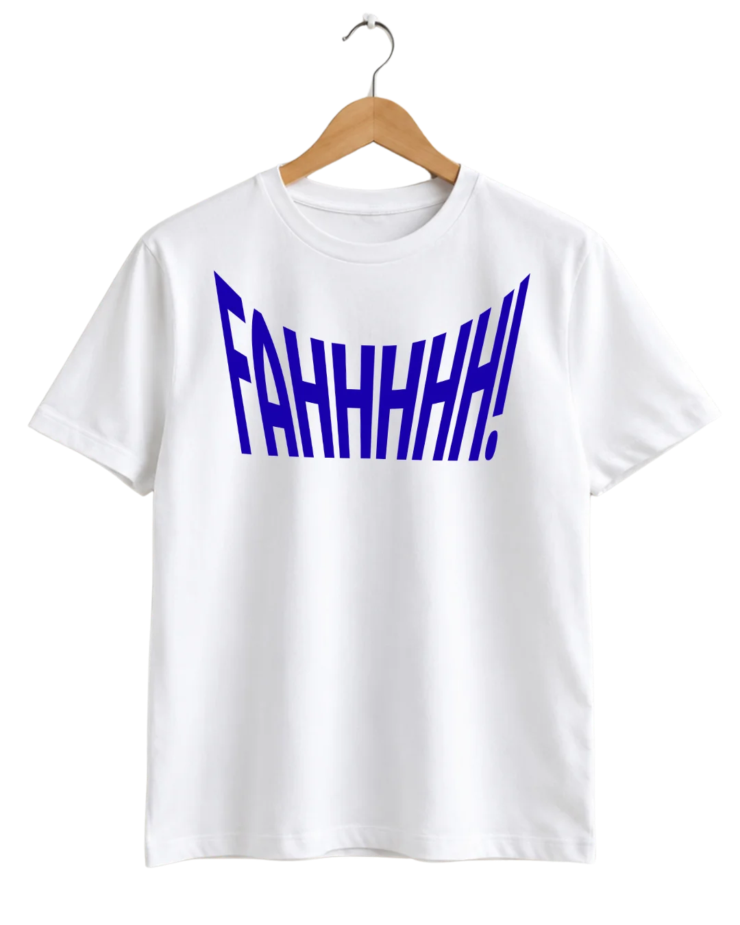 FAHHHHHH Sarcastic Typography Graphic T-Shirt