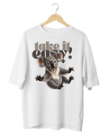 Take It Easy Koala Bear Graphic Oversized T-Shirt