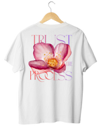 Trust The Process Aesthetic Floral Graphic T-Shirt