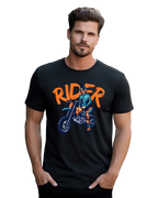Rider Off-Road Biker Graphic T-Shirt