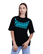 FAHHHHHH Sarcastic Typography Graphic Oversized T-Shirt
