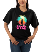 Lost In Space Retro Astronaut Graphic T-Shirt