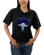 Humans Are Weird UFO Graphic T-Shirt
