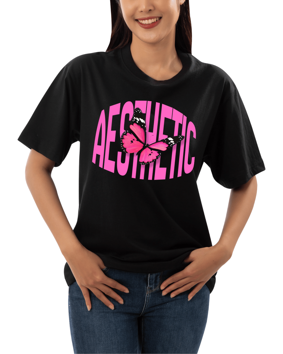 Aesthetic Butterfly Graphic T-Shirt